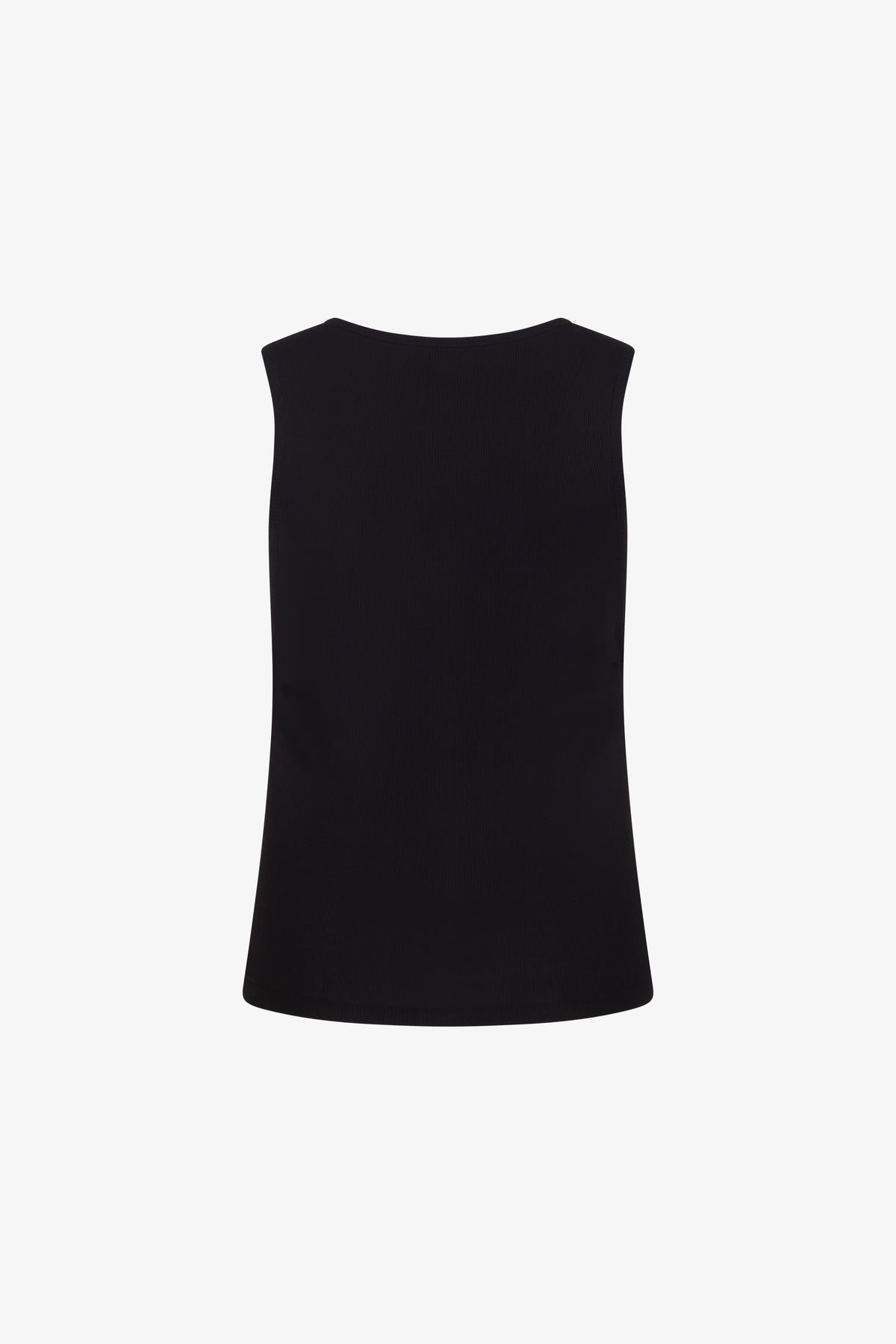 Black Classic Knot Tank Top