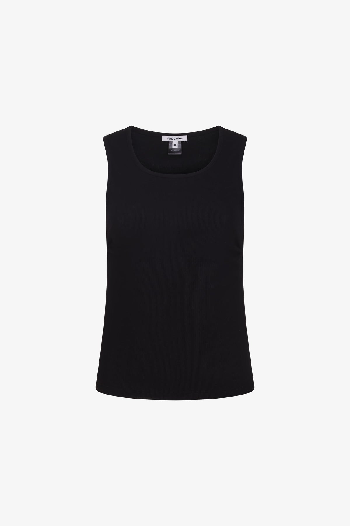 Black Classic Knot Tank Top