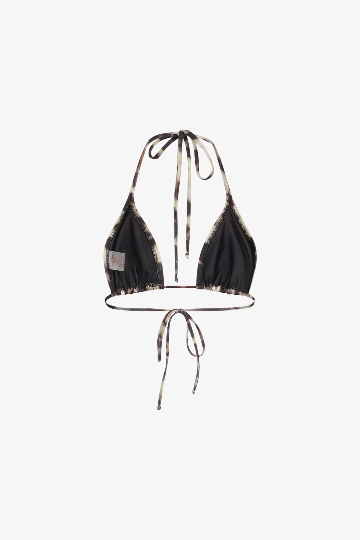 Tortoise Triangle Bikini Top