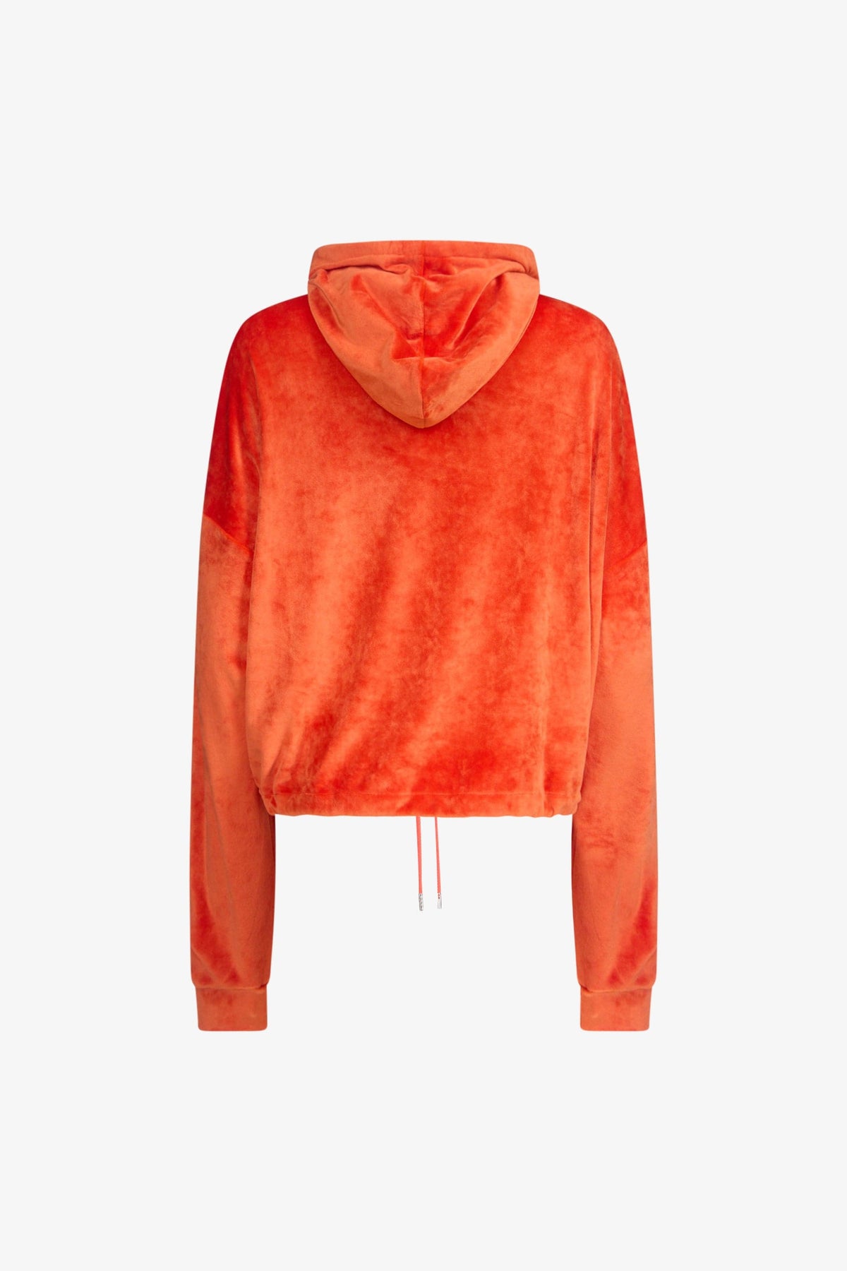 Blood Orange Velour Hoodie