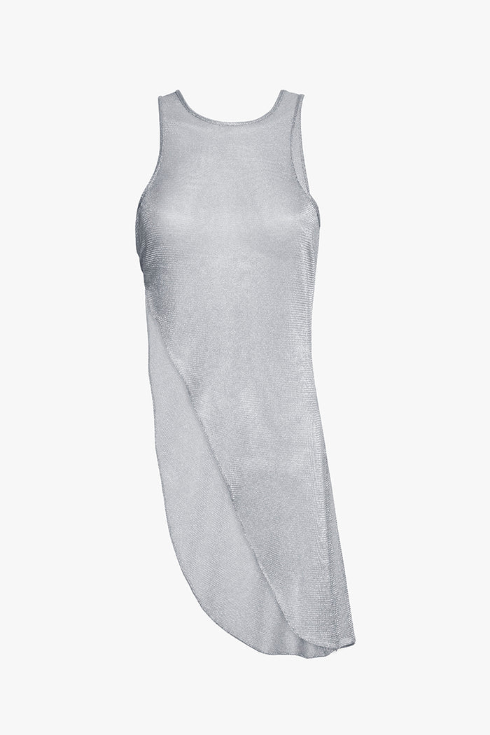 Silver Reversible Twist Top