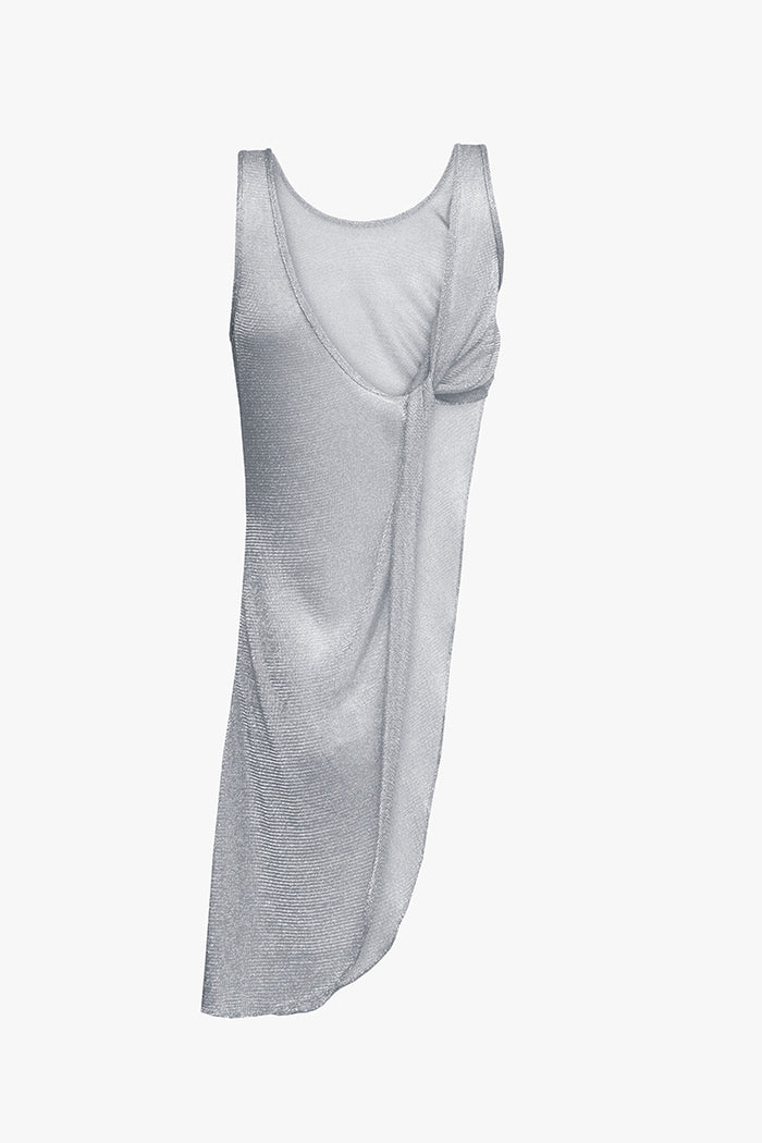 Silver Reversible Twist Top