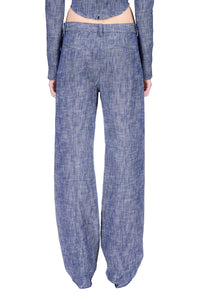 Navy Cocoon Trousers