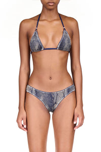 Snake Netting Micro Bikini Top