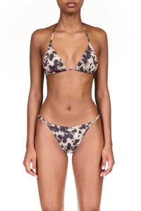 Tortoise Triangle Bikini Top