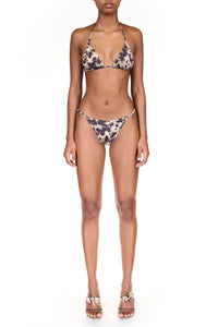 Tortoise Triangle Bikini Top