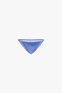 Ocean Blue Velvet Classic Bikini Bottom