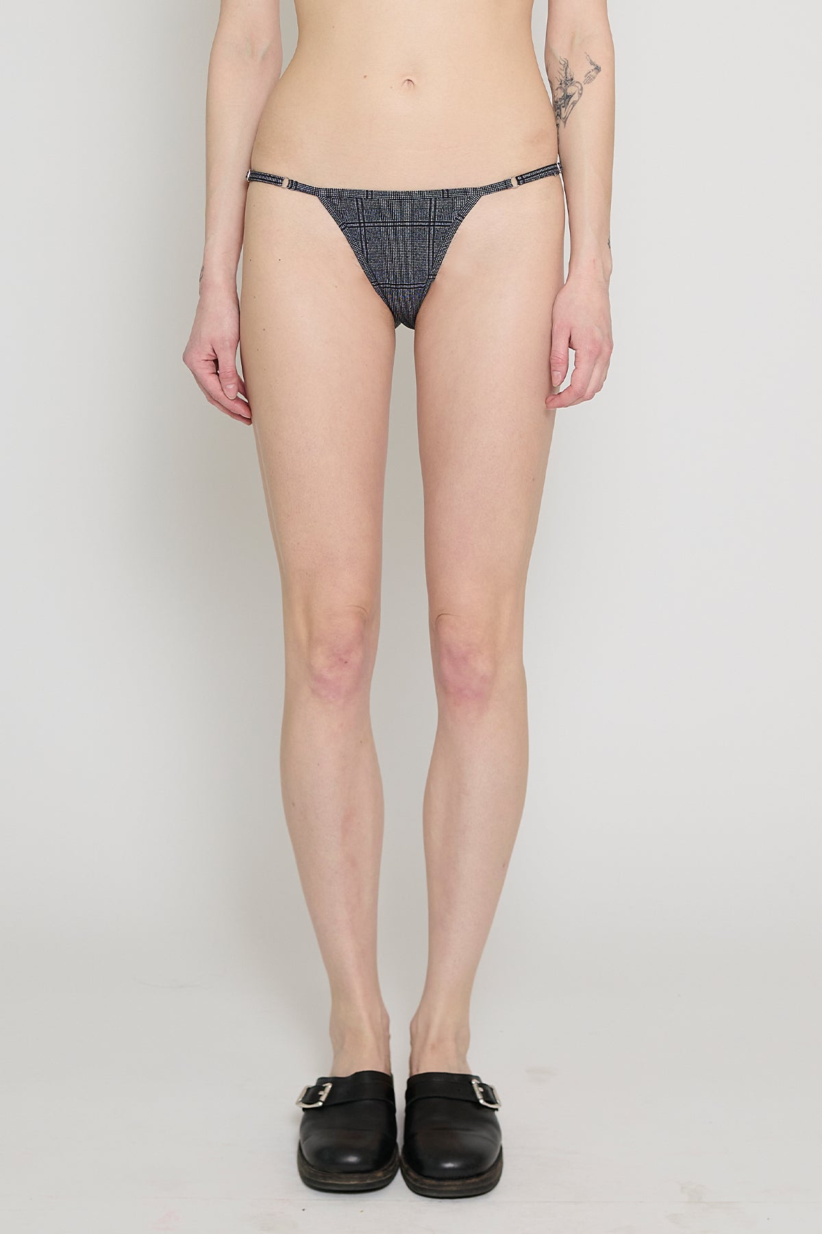 Glen Check Classic Bikini Bottom