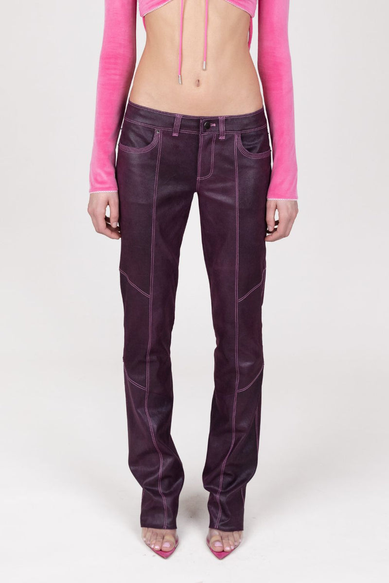 Victoria's Secret Stretch Leather Pants for Women