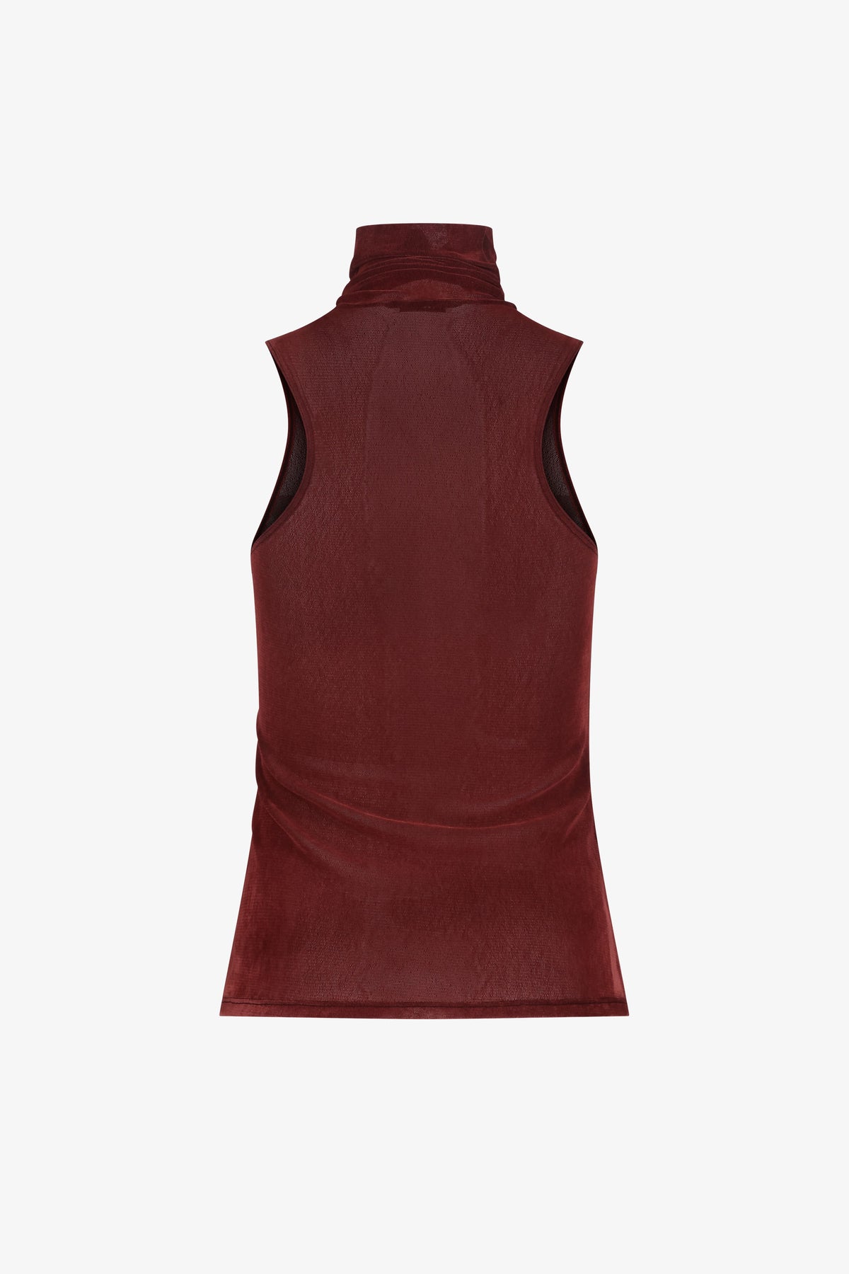 Brick Turtleneck Racerback Tank