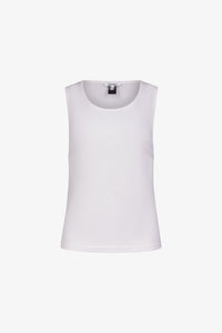 White Classic Knot Tank Top