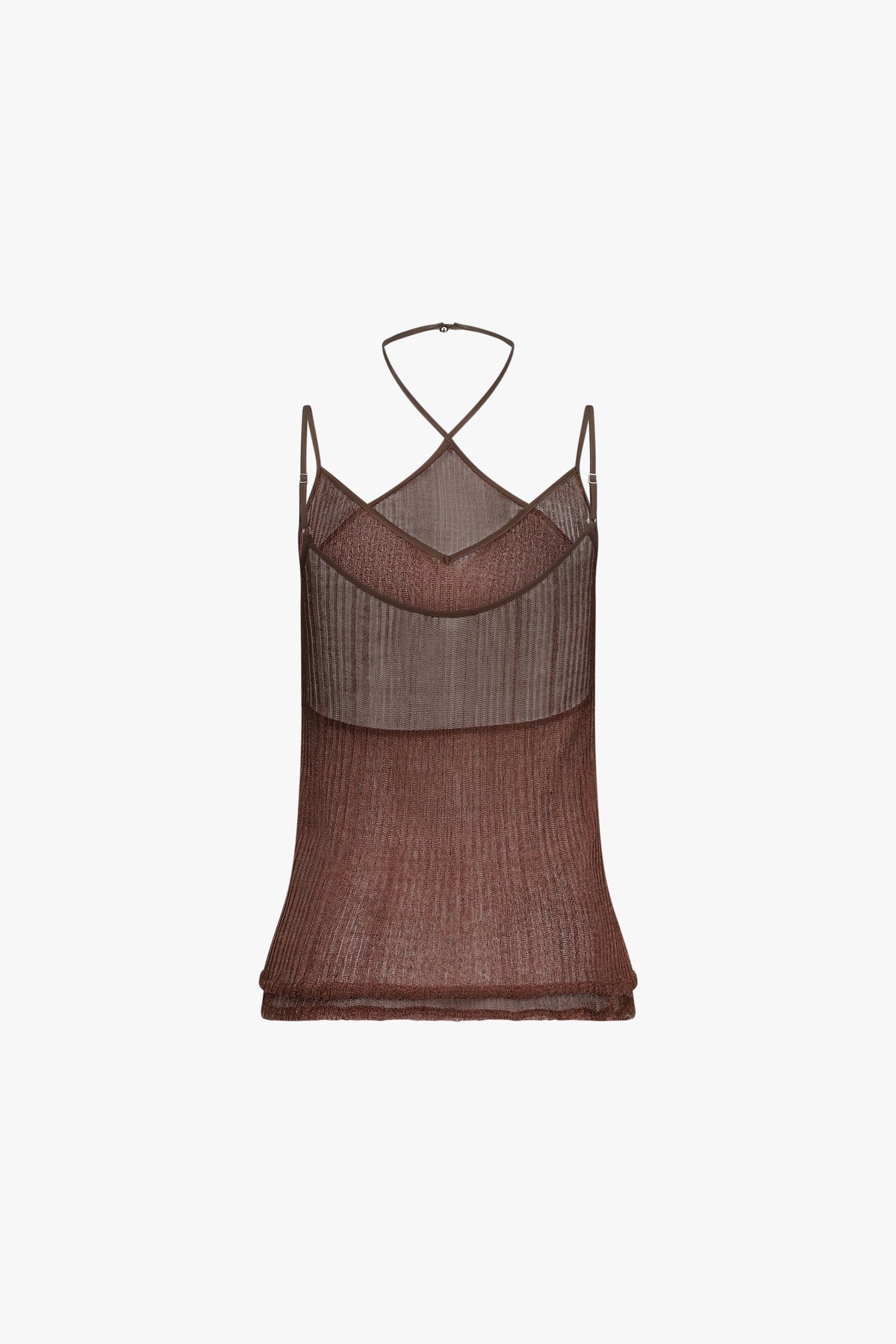 Bronze Double Layer Cami Top