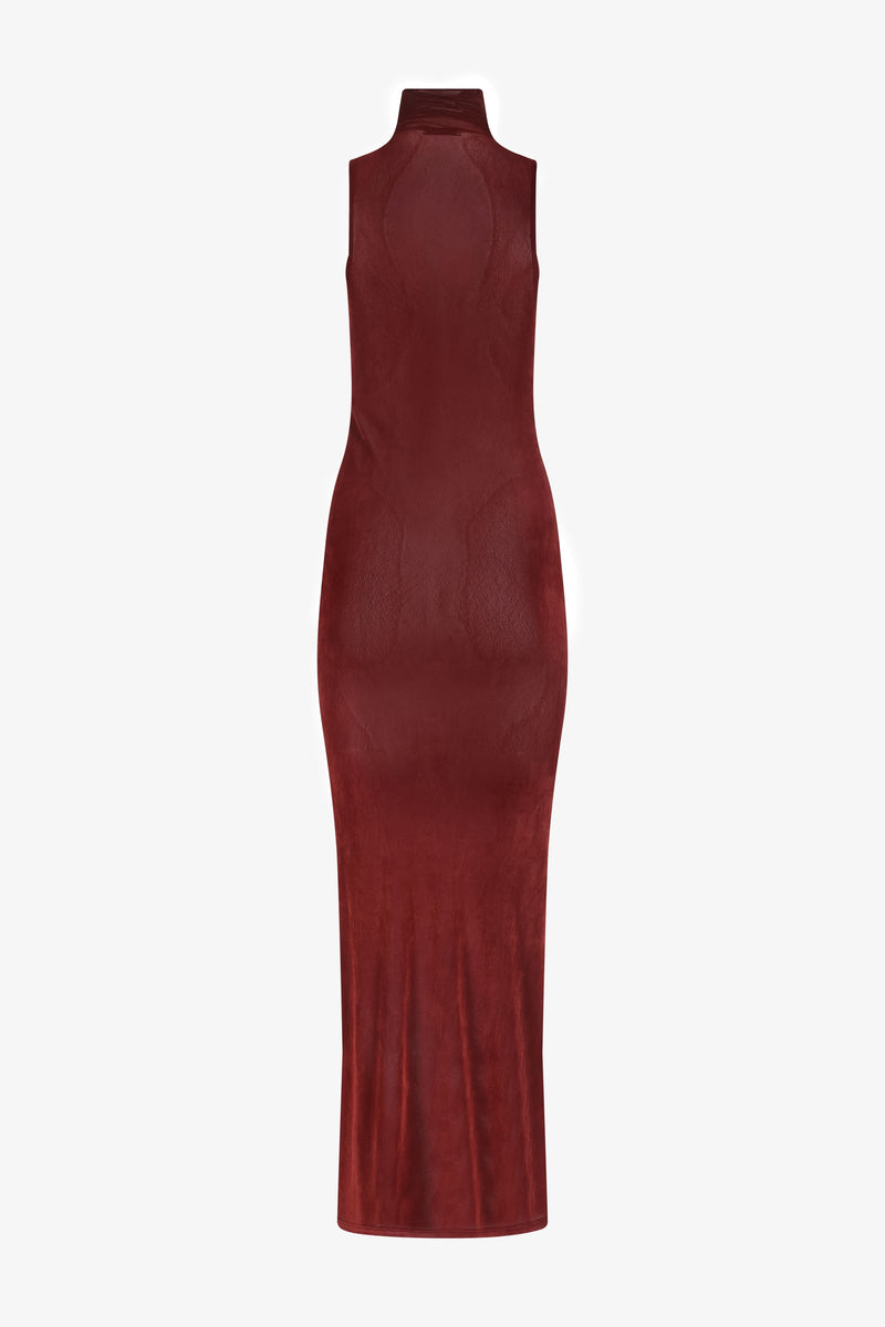 brick maxi dress Brick Puff Sleeve Tiered Maxi Dress The King's Daughter Boutique