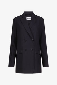 Carbone Double Breasted Suit Jacket