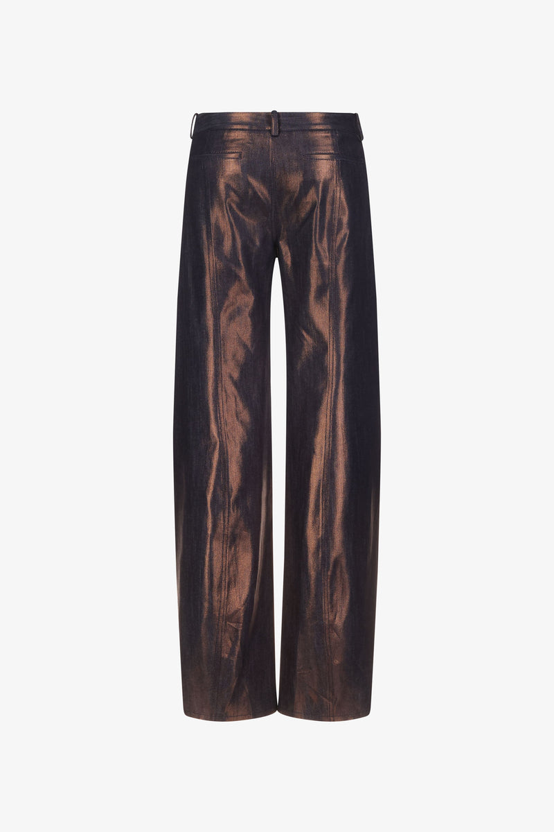 Indigo Bronze Cocoon Jeans