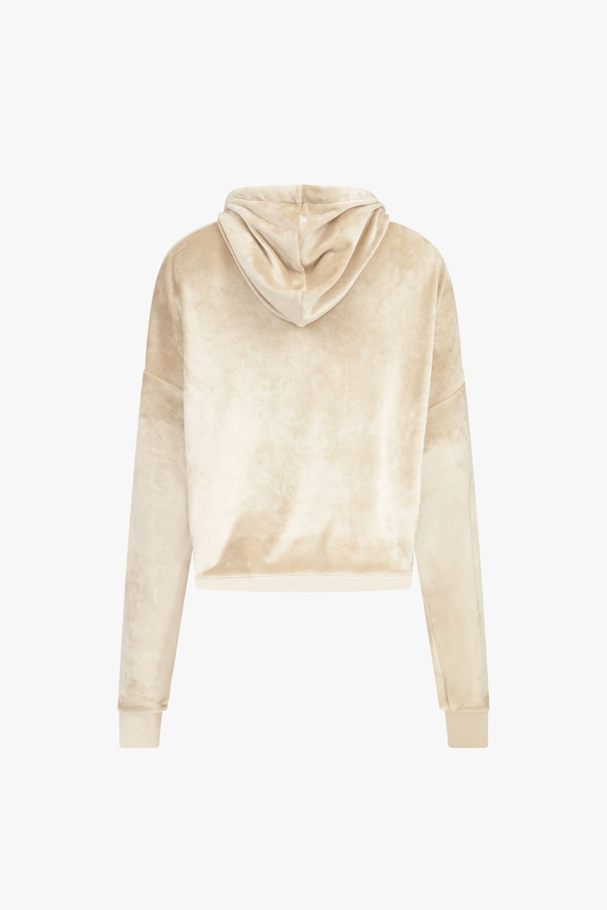 Sand Velour Hoodie