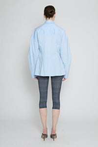 Classic Blue Laced Button Down