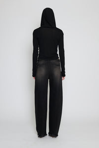 Black/Brown Cocoon Jeans