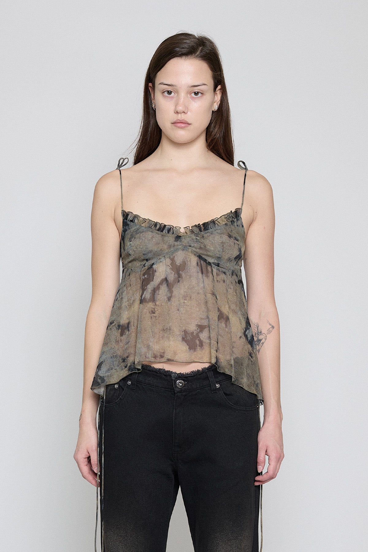 Dune Wash Chiffon Cami Top - Pre Order