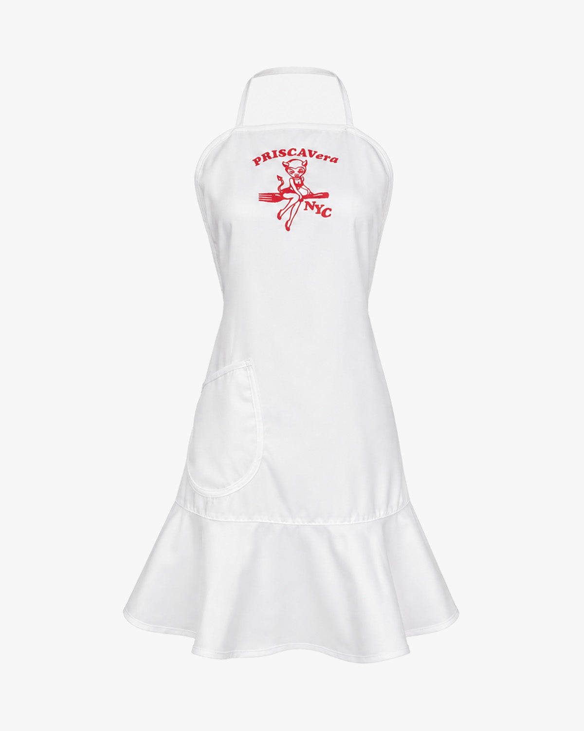 PRISCAVera Devil Logo Apron