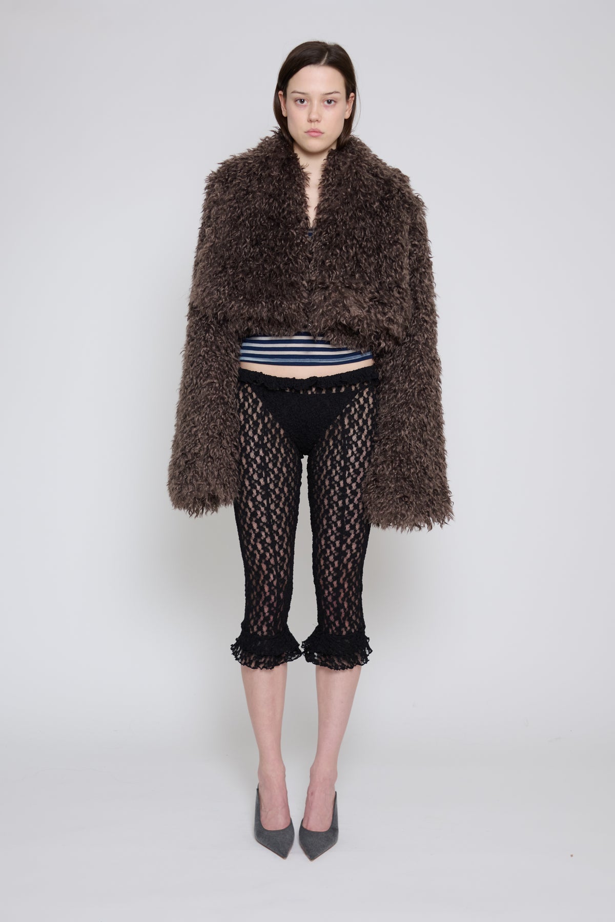 Espresso Cropped Jacket