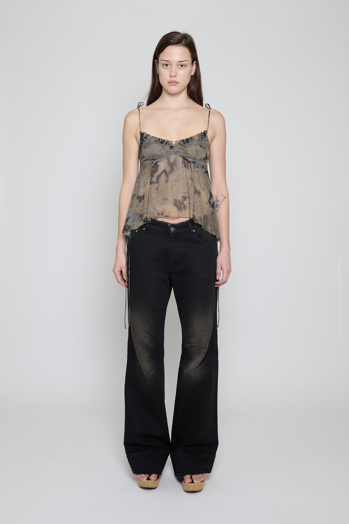 Dune Wash Chiffon Cami Top - Pre Order