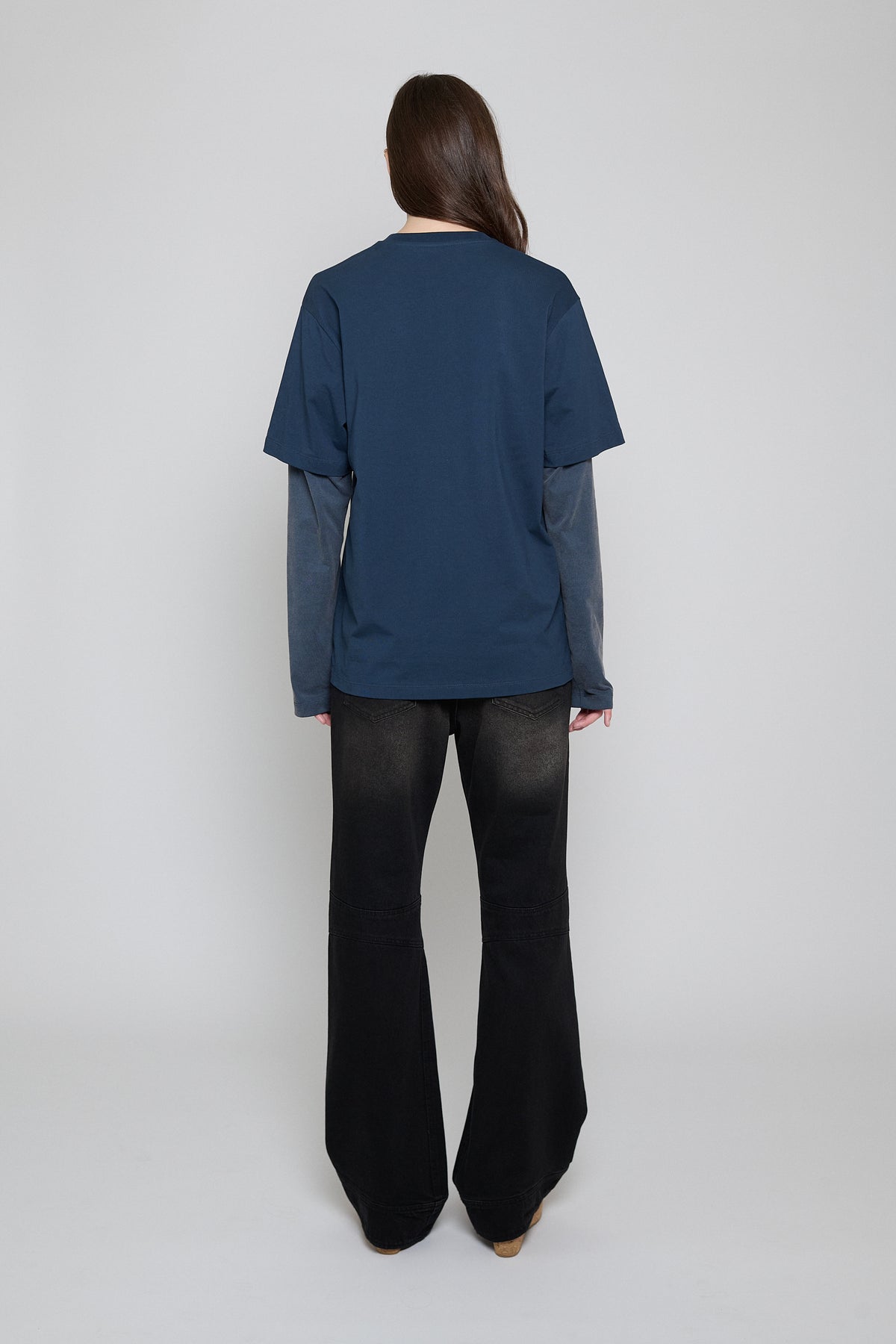 Navy/Navy Bedazzle Spider Long Sleeve Tee - Pre Order