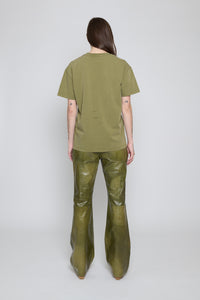 Olive PV Tiger Printed Tee