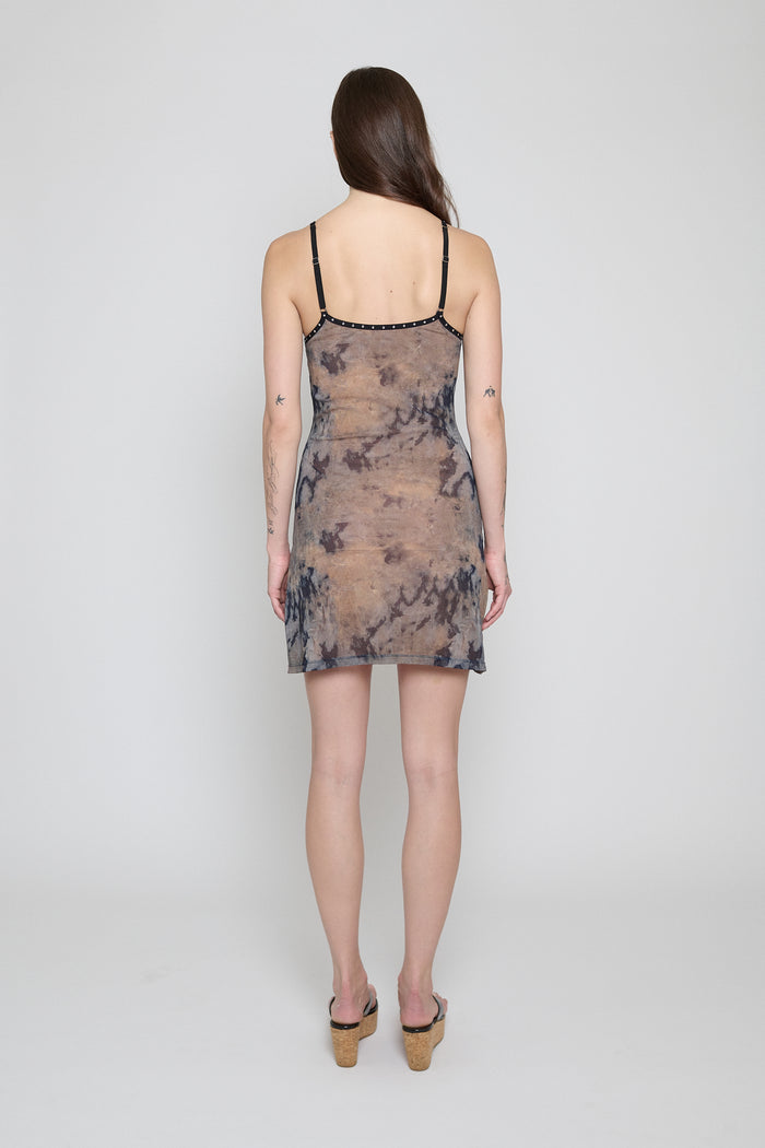 Dune Wash Studded Mini Dress