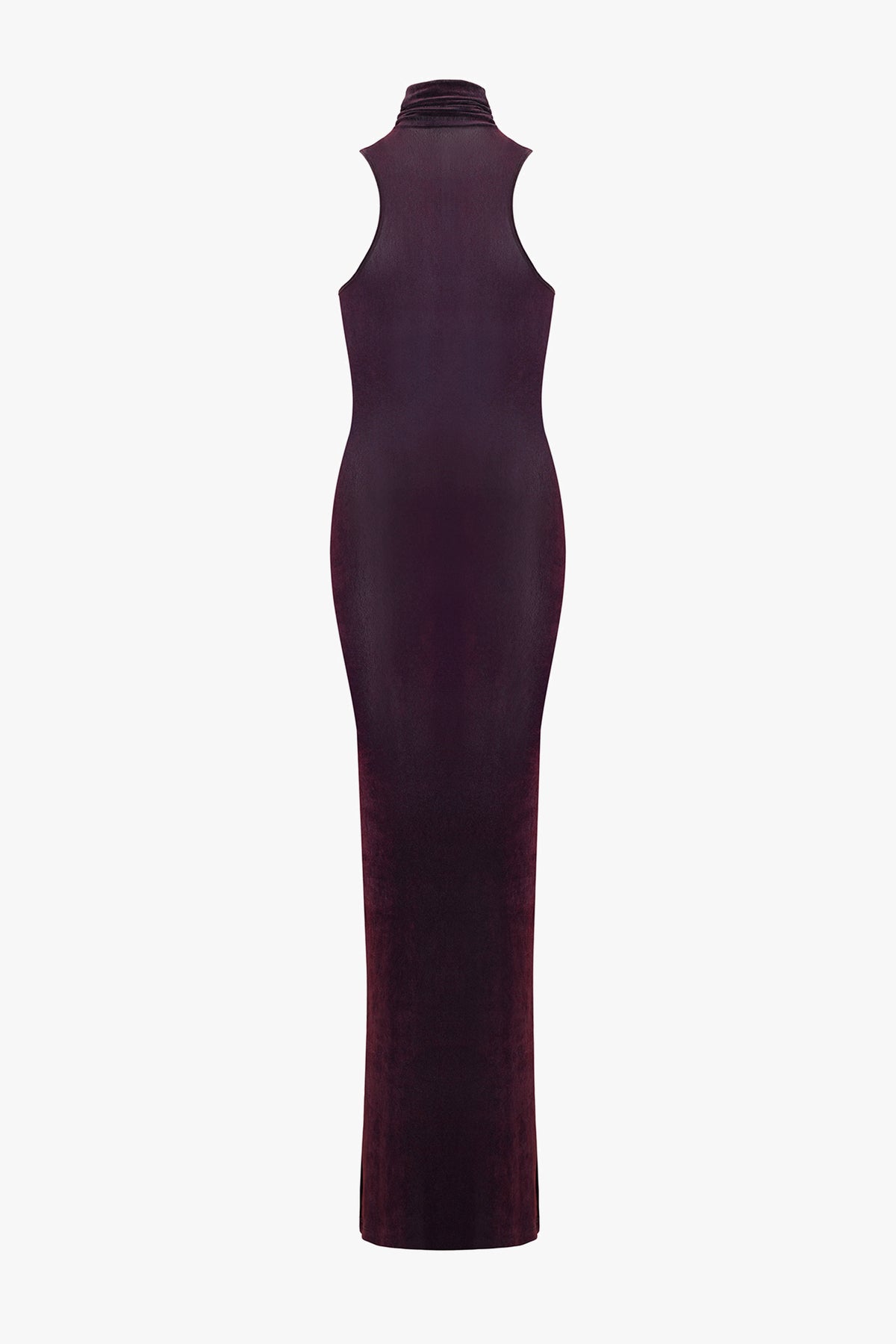 Sugar Plum Turtleneck Maxi Dress