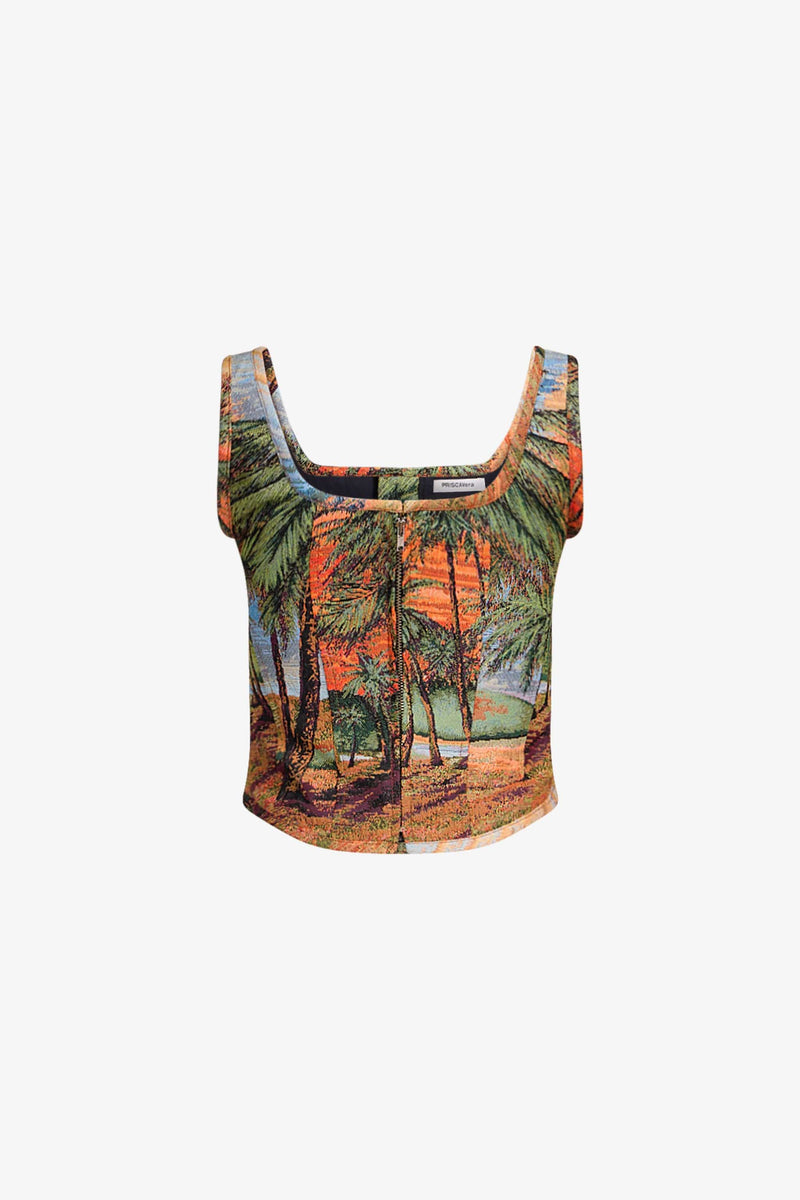 Sunset Corset Top