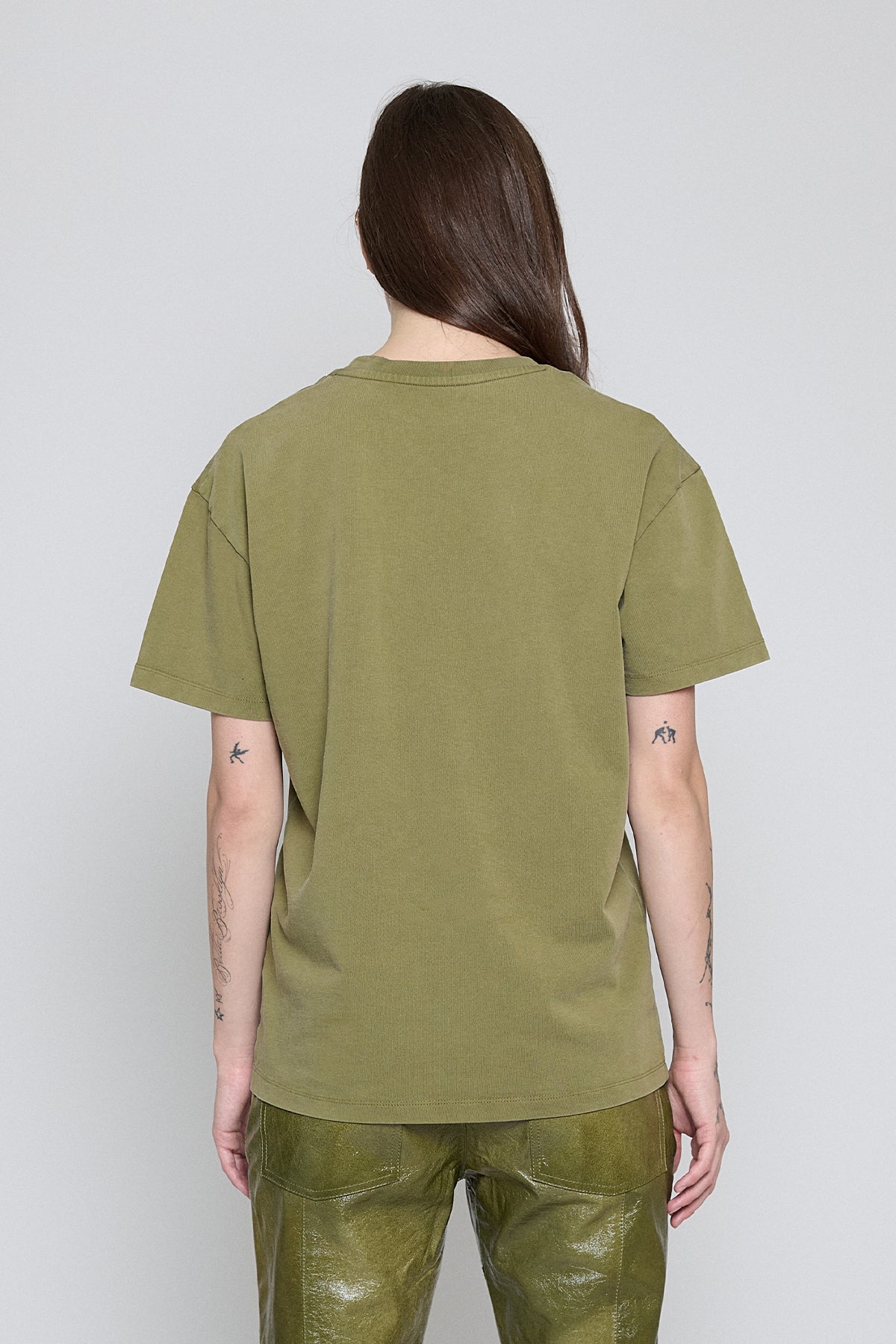 Olive PV Tiger Printed Tee