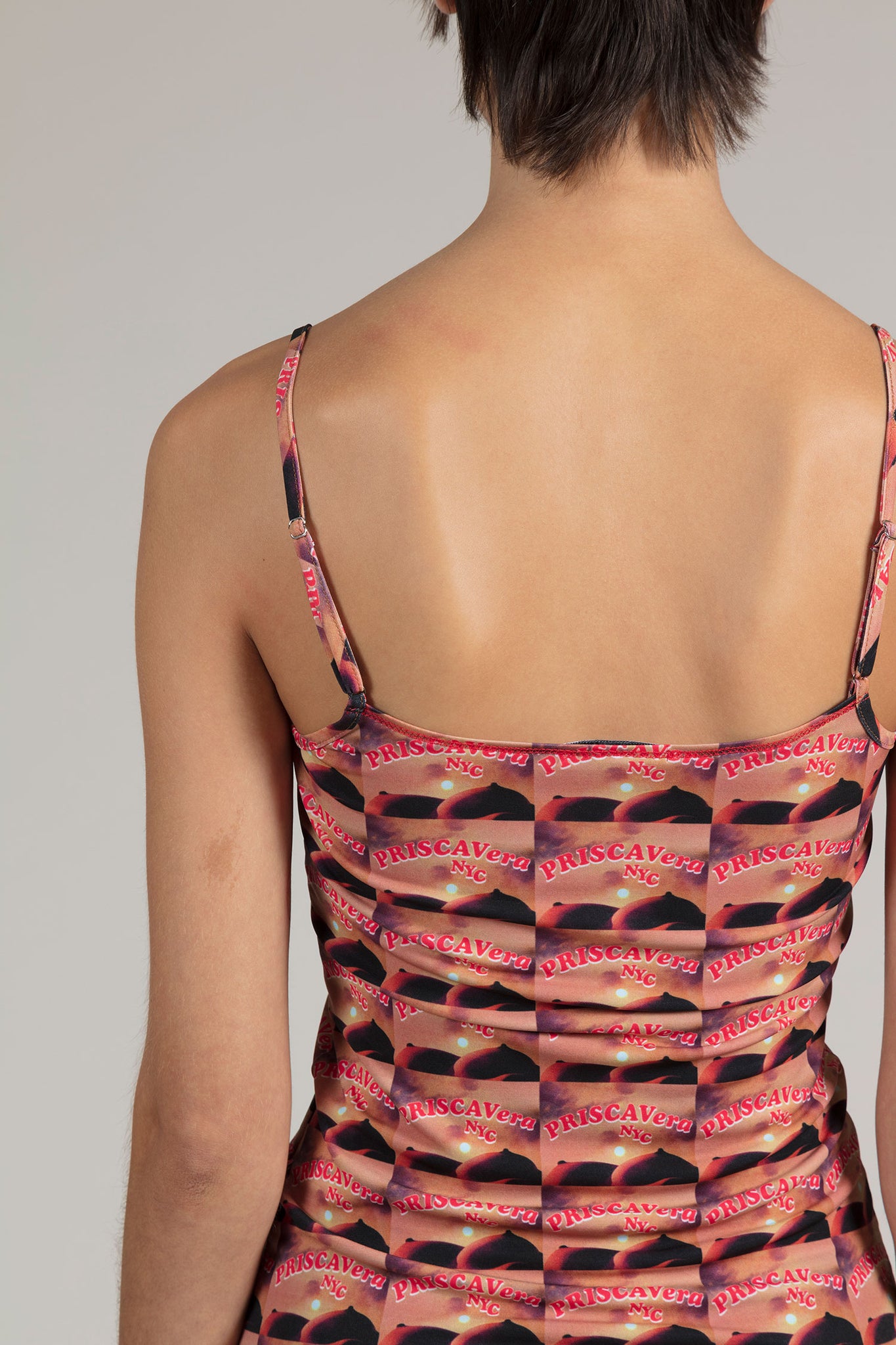 Sunset Tits Square Neck Cami Top