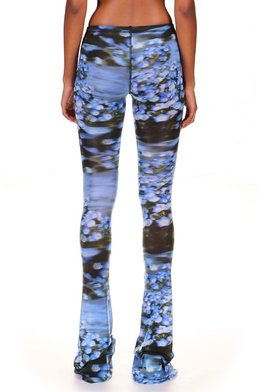 Superbloom Jersey Printed Fitted flared Pants 