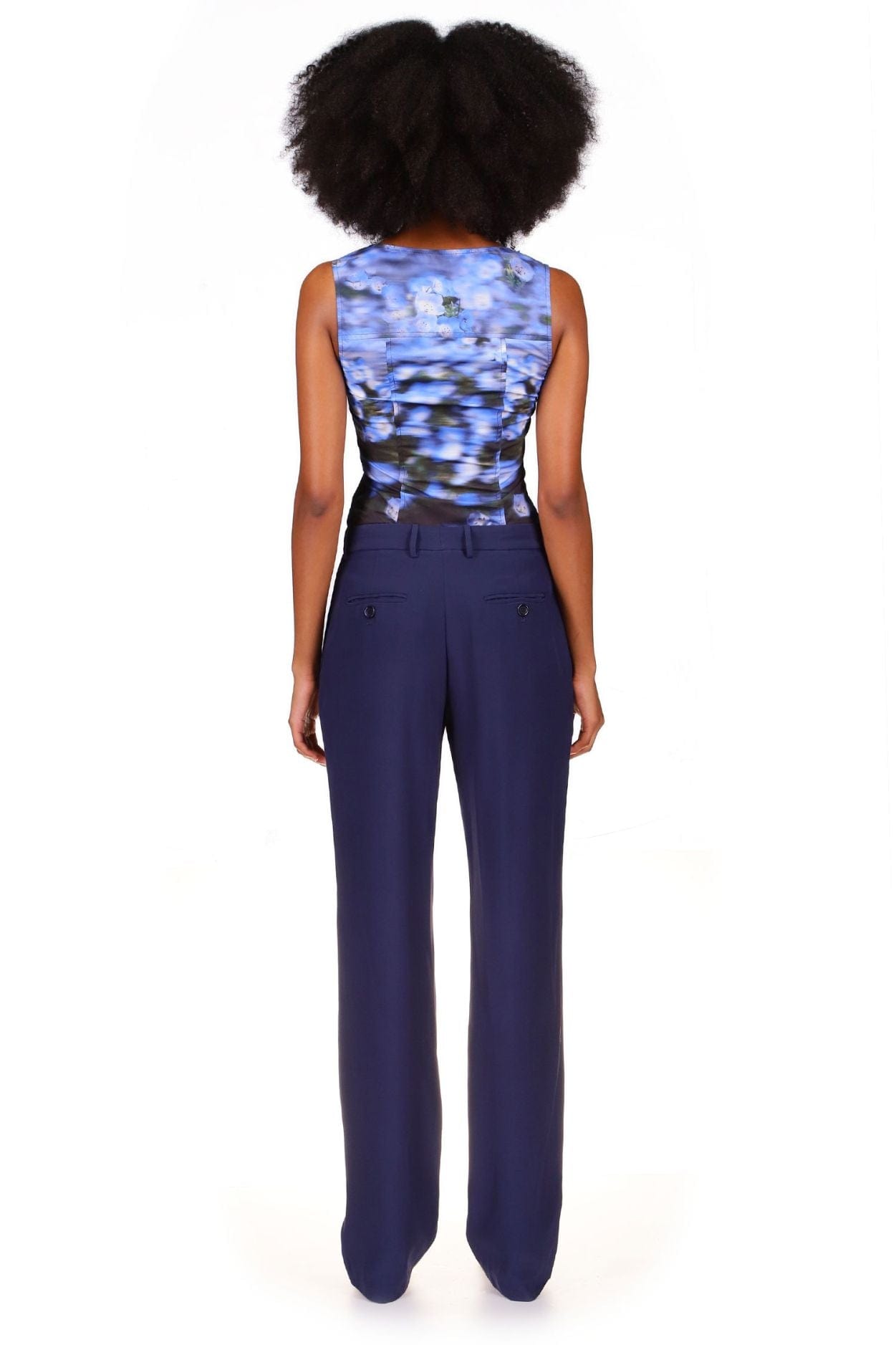 Low Rise Suit Pants Navy PRISCAVera low-rise-suit-pants-navy-priscavera