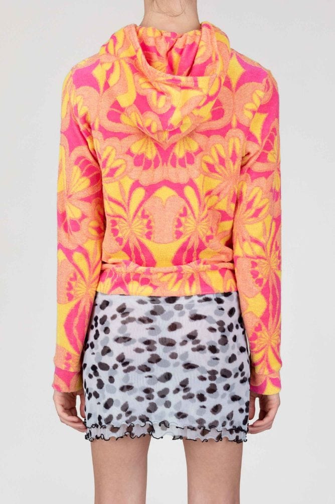 Pink Lemonade Terry Zip Up Hoodie